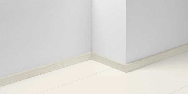 Parador Dekorsockelleiste SL 3 D065 Eiche mit Kabelkanal, Farbe: Braun/Beige, B/H/T: 220 x 4 x 1,6 cm - Bild 1