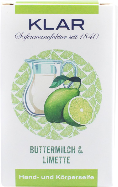 klarstein Buttermilch & Limettenseife, Hände & Körper - Bild 1