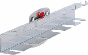 Rocholz Schraubendreherhalter in Silber für 12 Teile, B/T/H: 39,0 x 3,0 x 4,0 cm - Bild 1
