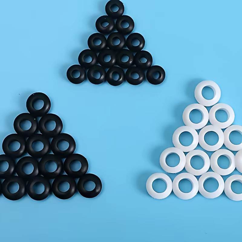 Tnbotry O-Ring Dichtungs Set aus Gummi und Nylon in Schwarz mit den Größen 8 mm, 10 mm, 12 mm und 14 mm - Bild 3