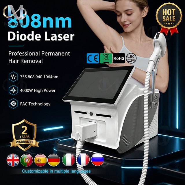 Emsnova Soprano Diodenlaser-Haarentfernungsgerät, Weiß, Unisex - Bild 1