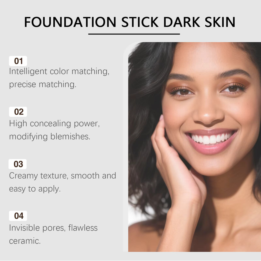 AMZ Foundation Stick Dark Skin, 13g - Bild 2