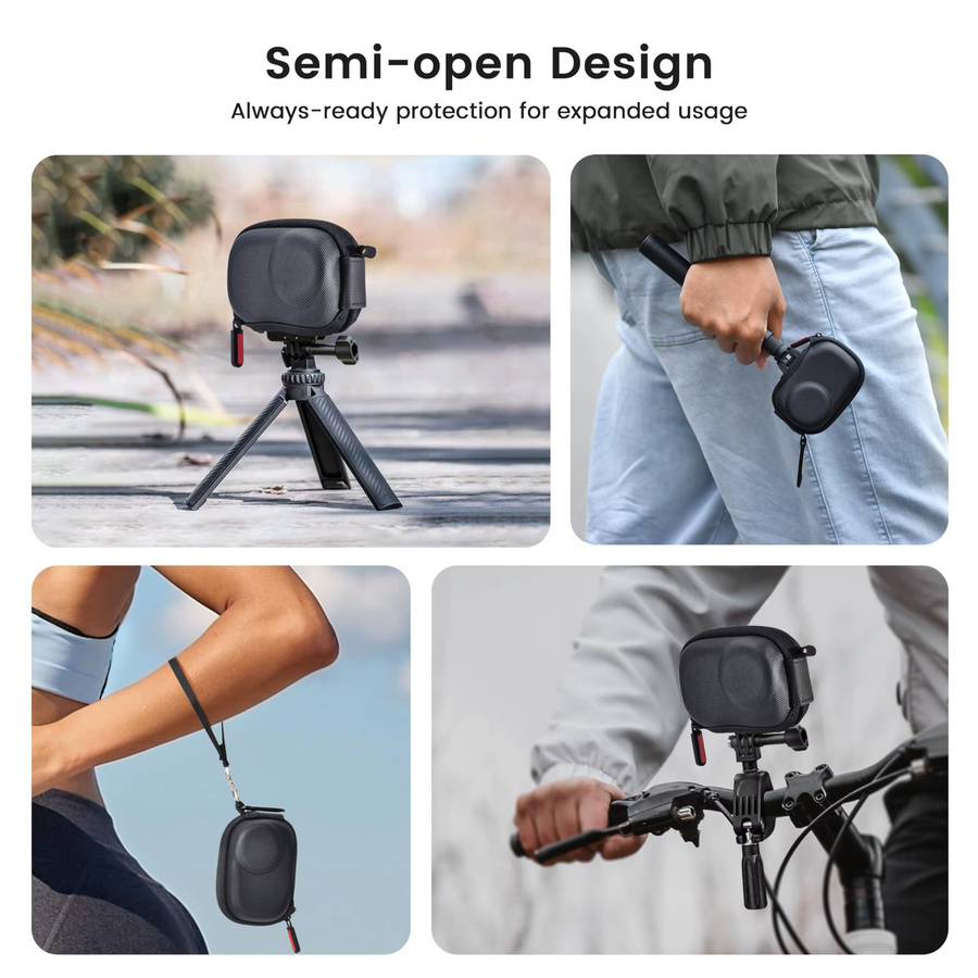 DJI Osmo Action 6 Tragetasche mit Linsenschutz in Schwarz - Bild 4