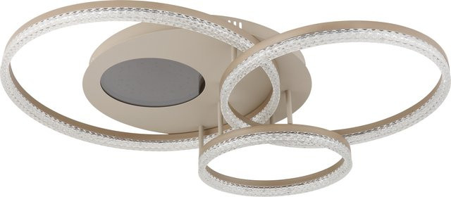 Deckenleuchte SANFORD von GLOBO Lighting in Beige und Sandfarben aus Metall und Kunststoff - Bild 1