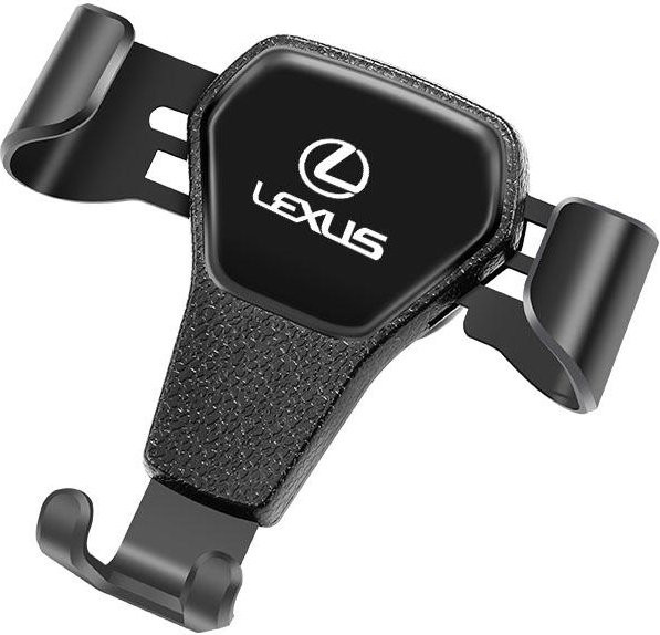Handyhalterung für Lexus LS LC RZ RC IS350 ES300 GS350 CT20 zur Befestigung am Luftauslass in Schwarz - Bild 1
