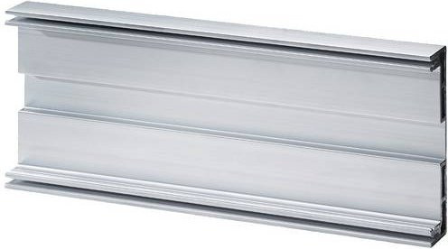 Siemens Tragschienenhalter 6ES7194-4GC20-0AA0 in Silber - Bild 1