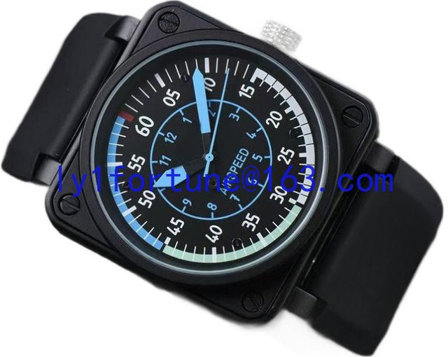 XMSJ Armbanduhr Mechanisch, Eckig, Leder, Schwarz, Herren - Bild 1