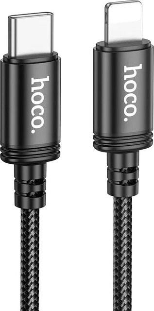 HOCO X89 USB-C auf Lightning Daten- und Ladekabel, 27W, Schwarz, 2m - Bild 1