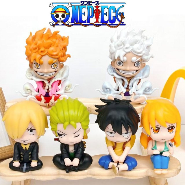 Bandai One Piece Nika Ruffy Roronoa Zoro Nami Sanji Mini Figur, Einzelfigur - Bild 1
