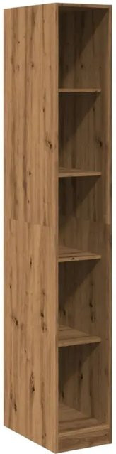 vidaXL Kleiderschrank aus Holzwerkstoff in Braun, B/T/H: 30 x 50 x 200 cm - Bild 1