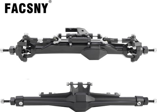 FACSNY H10 Kunststoff-Vorder- und Hinterachsen-Set, komplette Achsen - Bild 1