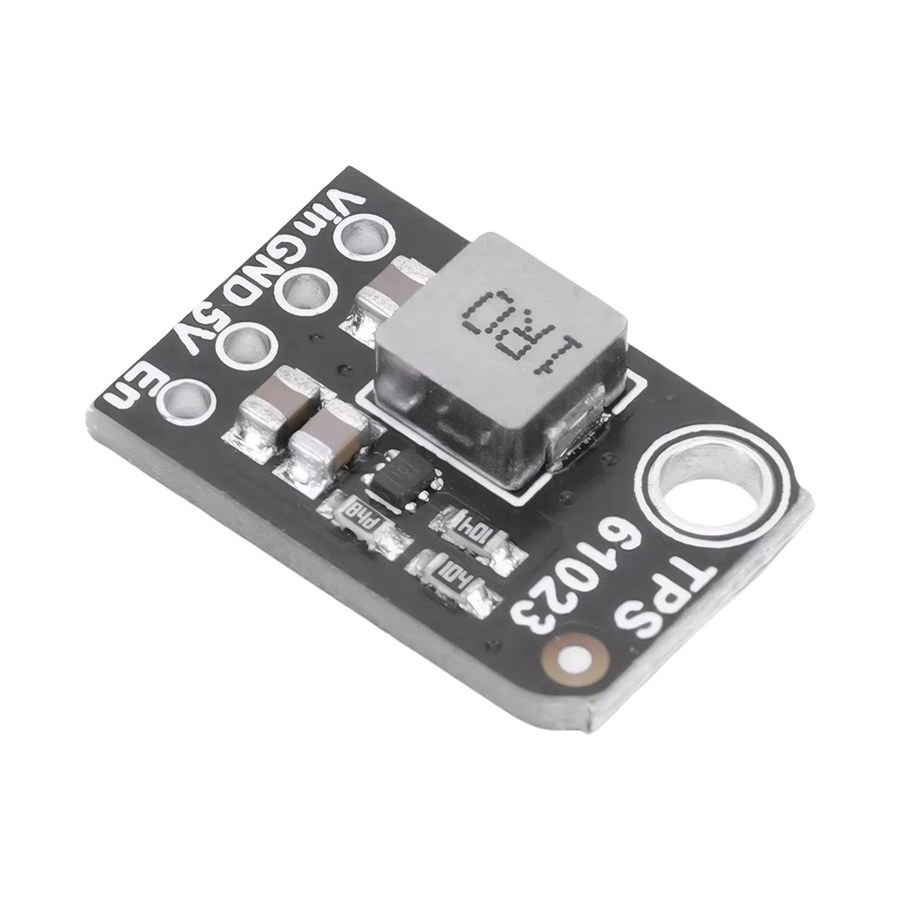 APWIKOGER TPS61023 Mini-Boost-Modul 5 V 1 A Spannungs-Aufwärtsmodul Schwarz - Bild 2