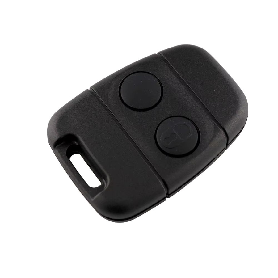YIQIXIN Ersatzgehäuse für Land Rover Discovery 1 und Freelander, 2 Tasten Fernbedienung Schlüssel Shell Fob, Schwarz - Bild 2