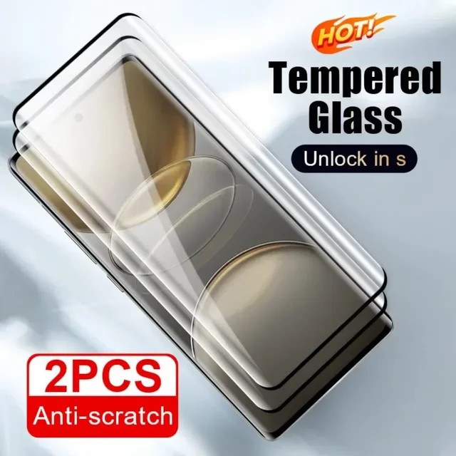 2er-Pack DIXSG Panzerglas Displayschutz für Vivo X200 Pro X100 Ultra X90 X80 X70 X60 Pro transparent - Bild 1