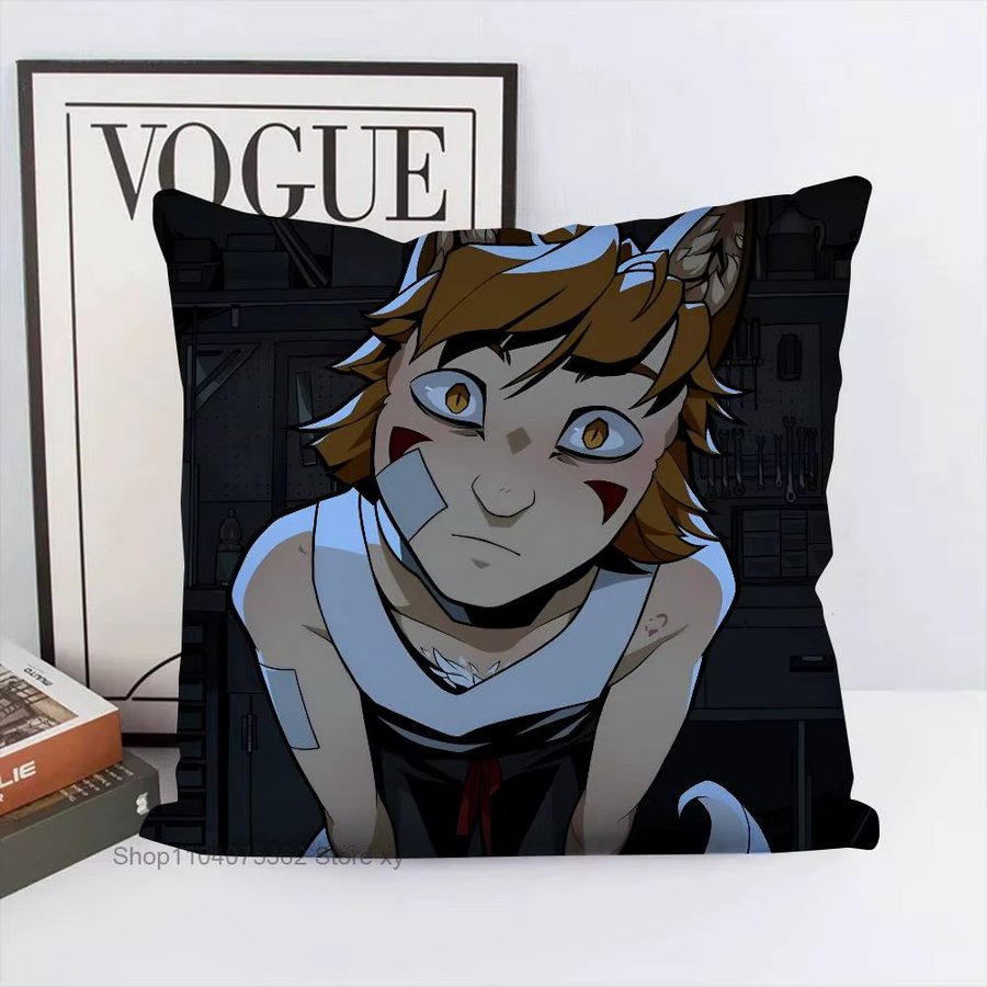 Quadratischer Anime-Kissenbezug B-Boyfriend To Death von bilibili, mehrfarbig, Breite: 40 cm, Breite: 40 cm - Bild 6