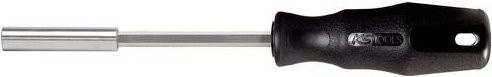KS Tools 1/4" ERGOTORQUE Bit-Schraubendreher in Schwarz aus Stahl, Länge: 250 mm - Bild 1