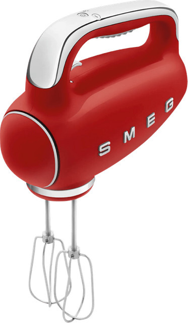 Smeg Handmixer 50s Style HMF01RDEU in Rot mit Digitalanzeige und spülmaschinenfesten Teilen - Bild 1