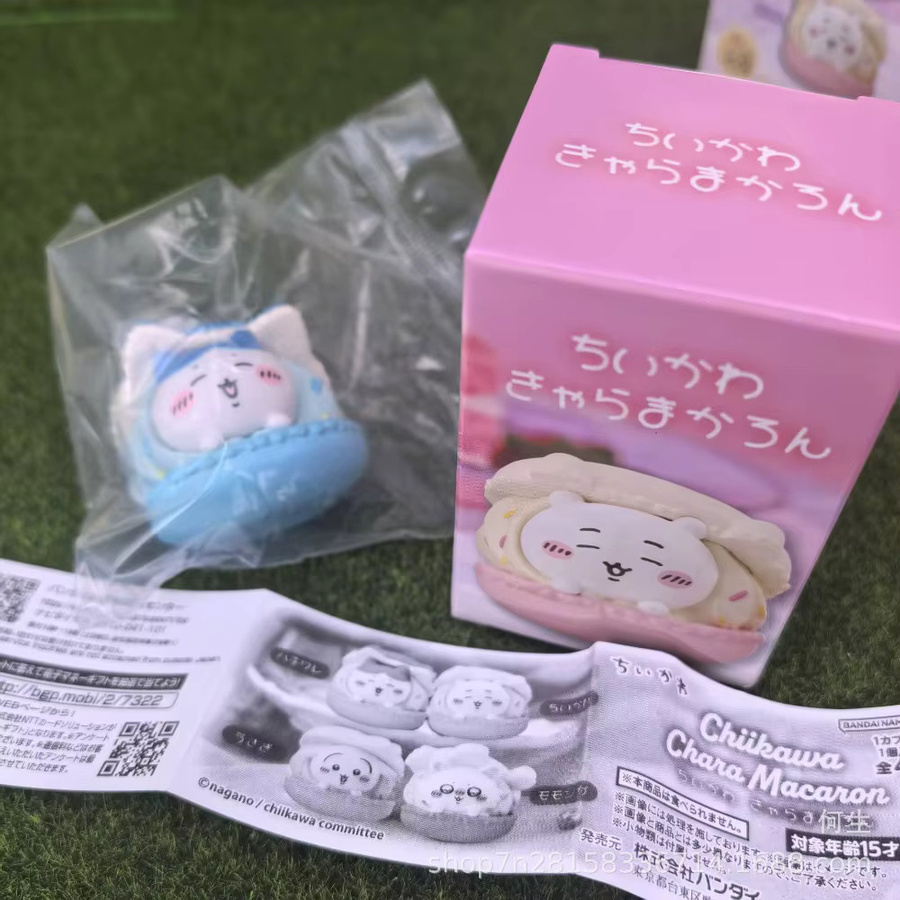 jiyi Macaron Blind Box Figur, Usagi Hachiware, Einzelfigur, Tiere - Bild 3