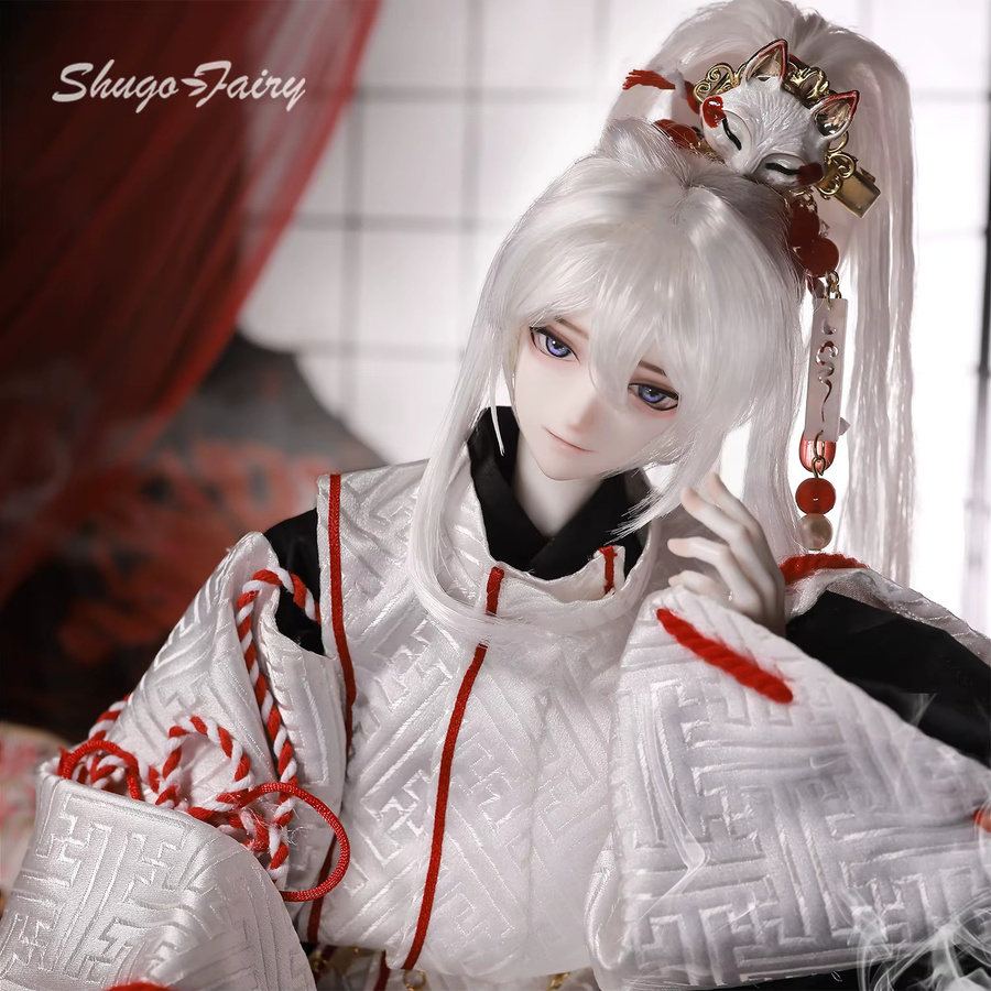 Shugafairy Bjd Doll 1/4 Suzuki A Fullset, Hallowed Inari Shrine, Männlicher japanischer Y2k-Stil, Fantasy, Set / Bundle - Bild 3