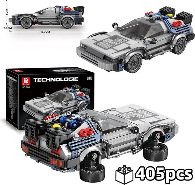 HUATEC Technisches Cyberpunk-Auto, Modell, 1:24, 405 Teile - Bild 1