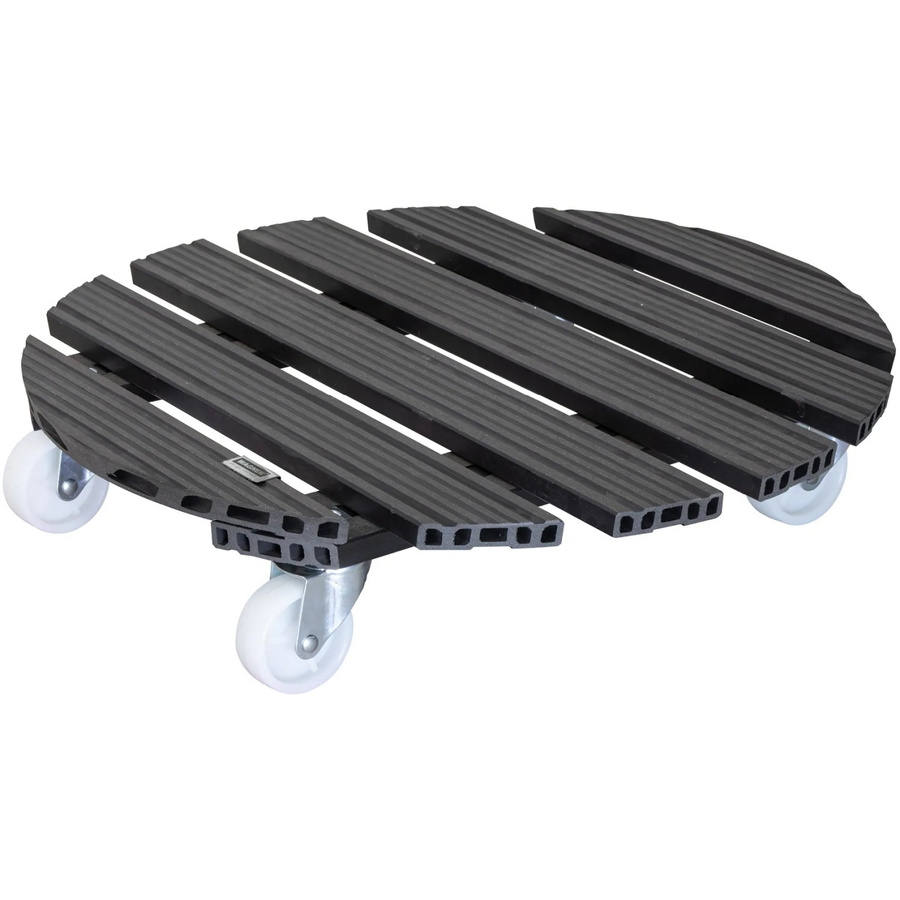 Wagner SYSTEM Multiroller GreenHome Pflanzenroller aus WPC in Anthrazit Durchmesser: 50 cm - Bild 2