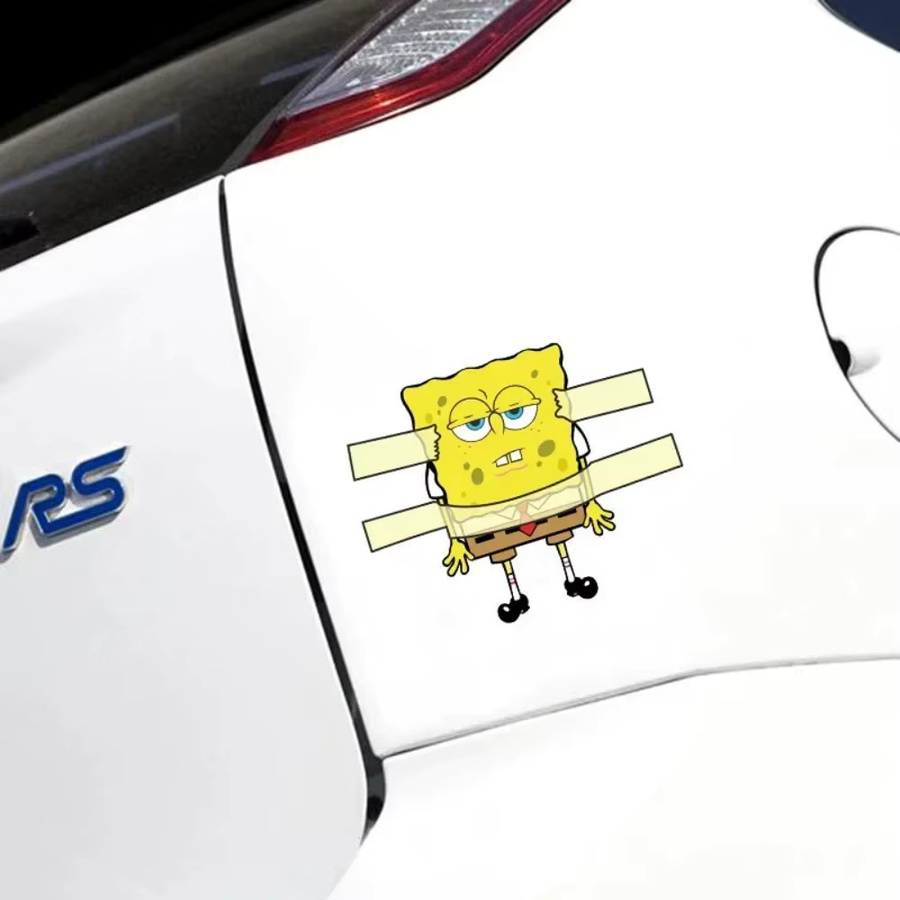 Potdemiel SpongeBob Autoaufkleber, Aufkleber - Bild 2