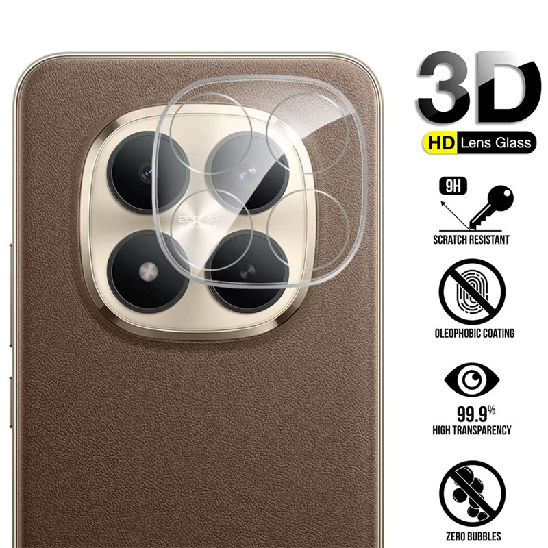 Xiaomi Redmi Note 15 Pro+ 5G Kameralinsen-Schutz aus transparentem 3D Kristall-Hartglas - Bild 6