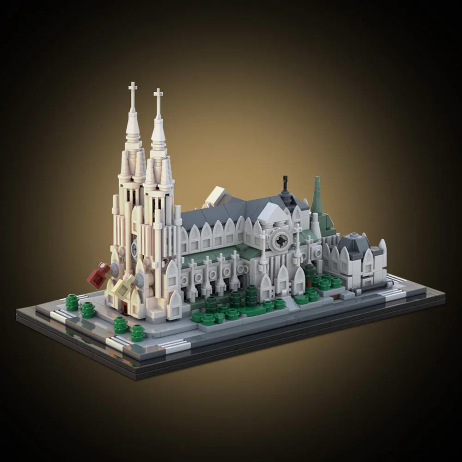 Gobricks MOC-214496 St. Kathedrale St. Patrick Bausteine Spielzeug - Bild 2