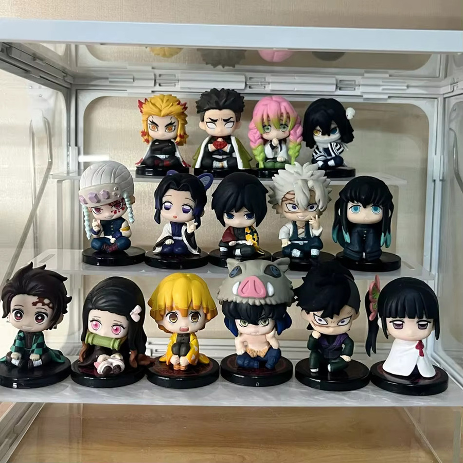 Bandai Demon Slayer Kimetsu no Yaiba Figuren, 15-teiliges Set - Bild 4