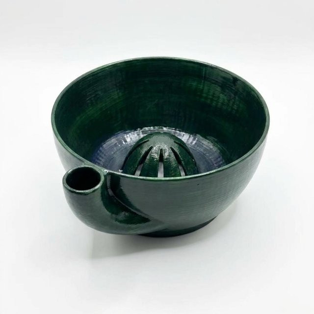 Manshong Wasch- und Abtropfschale für Beeren in Grün mit Siebkorb aus Kunststoff - Bild 1