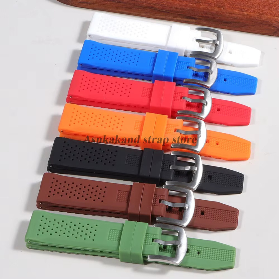 Uhrenarmband Silikon, Unisex, Bunt - Bild 2