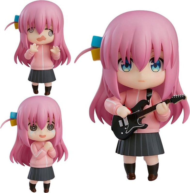 Bandai Bocchi den Felsen Anime Figur Gotoh Hitori Actionfigur aus Kunststoff, mehrfarbig, Höhe: 10 cm - Bild 1