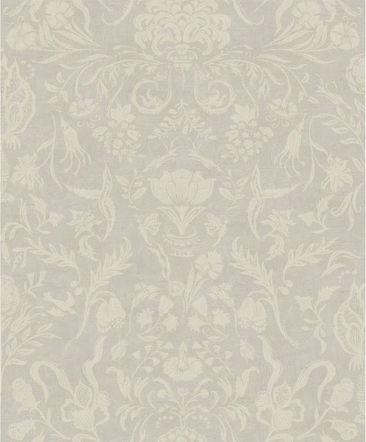 LOOKS by Wolfgang Joop Vliestapete Majestic Damask in Beige mit floralem Design und FSC-Zertifizierung - Bild 1
