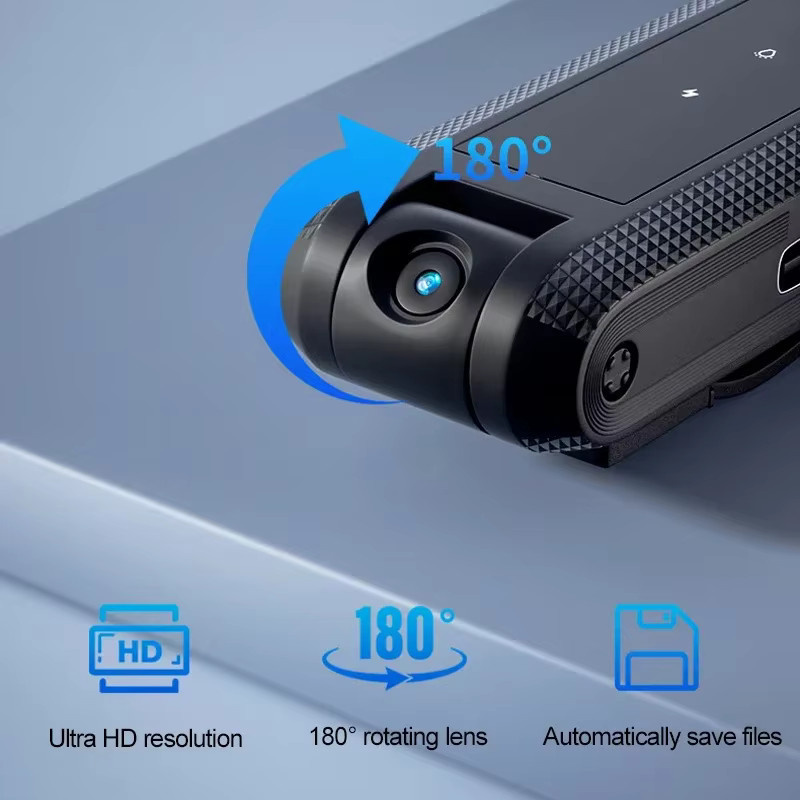 STTWUNAKE Mini-Körperkamera 1080P HD DV Professionelle Bodycam Digital Voice Video Recorder in Schwarz - Bild 3