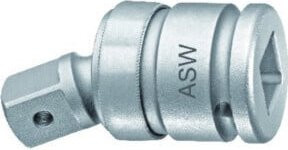 ASW Kugelgelenk 450 KG für Kraftschraubereinsatz in Silber und Grau aus Stahl - Bild 1
