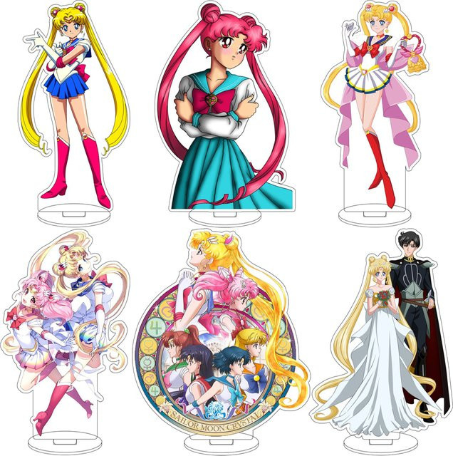 Bandai Sailor Moon Acryl-Figur Ständer, Einzelfigur, 16cm - Bild 1