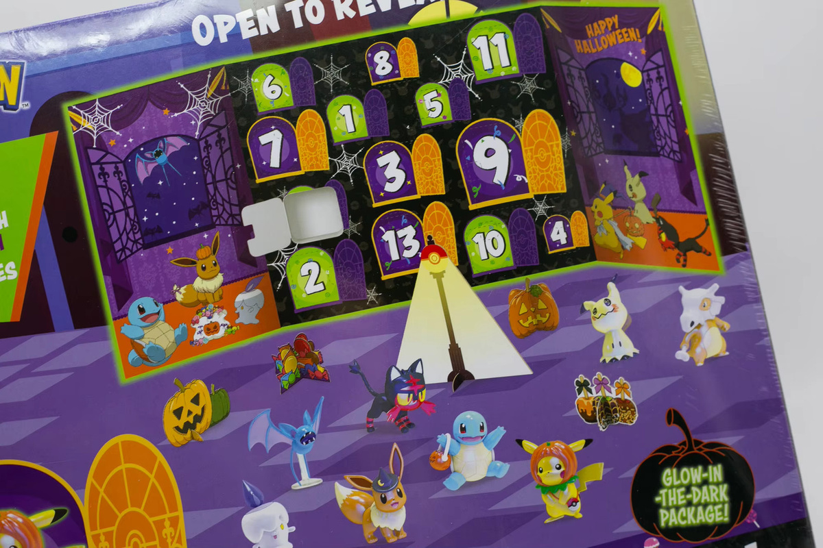 Bandai Pokémon Happy Halloween Countdown-Adventskalender, 13-teiliges Set - Bild 5