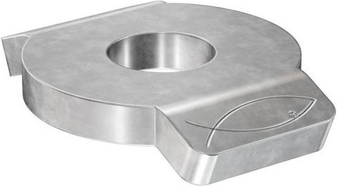 Fischer Unterlegscheibe aus Stahl, zinklamellenbeschichtet, Silber, 50 Stück, Durchmesser: 10,5 mm - Bild 1