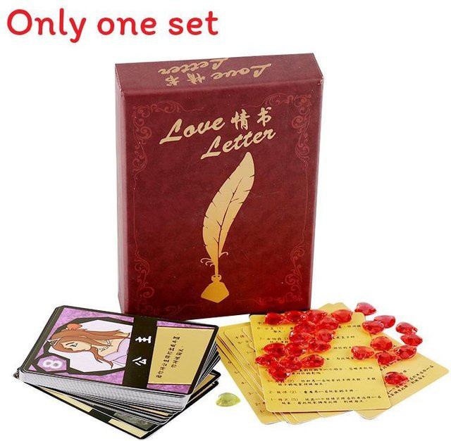 DewBloom Liebesbrief Kartenspiel, Deluxe Edition, Partyspiel - Bild 1