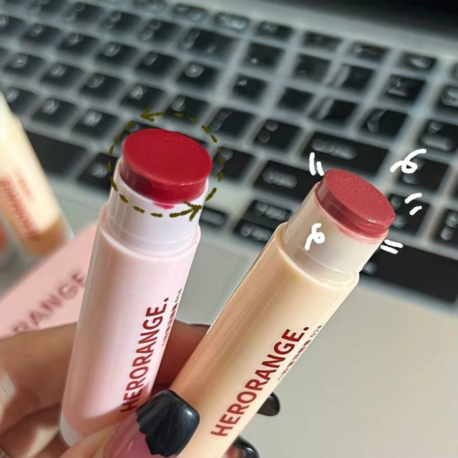 Herorange Lippenbalsam, Rosa - Bild 3