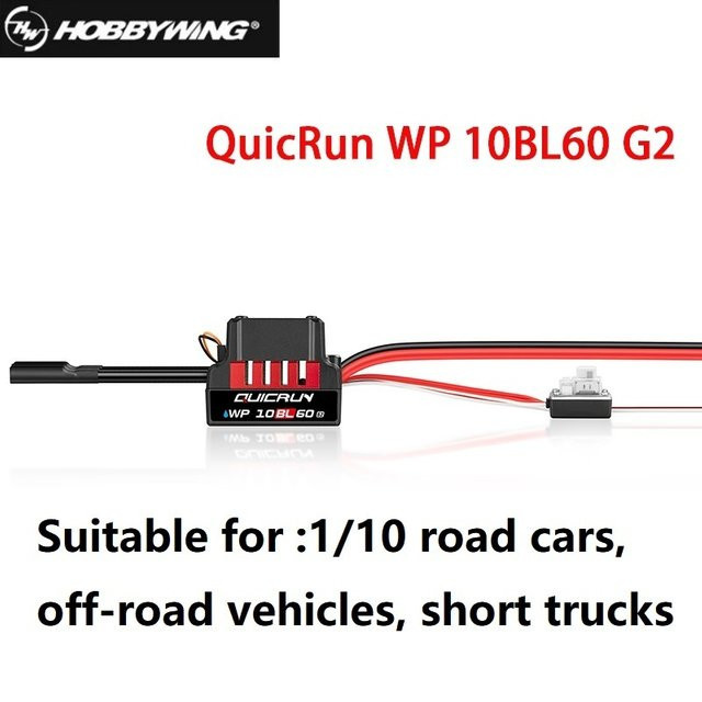 Hobbywing QuicRun WP 10BL60 G2, bürstenloser Regler, wasserdicht - Bild 1
