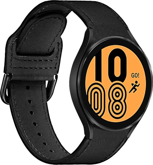 Puro Uhrenarmband Leder, Schwarz, Unisex - Bild 1