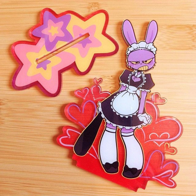 Bandai TADC Maid Jax, Acryl-Standee, Einzelfigur, Kunststoff, Bunt / Mehrfarbig - Bild 1