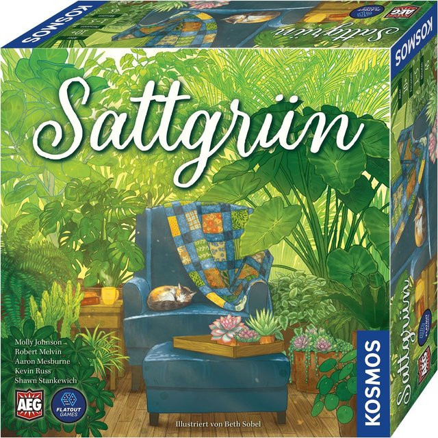 Kosmos Sattgrün, Familienspiel, ab 10 Jahre - Bild 1