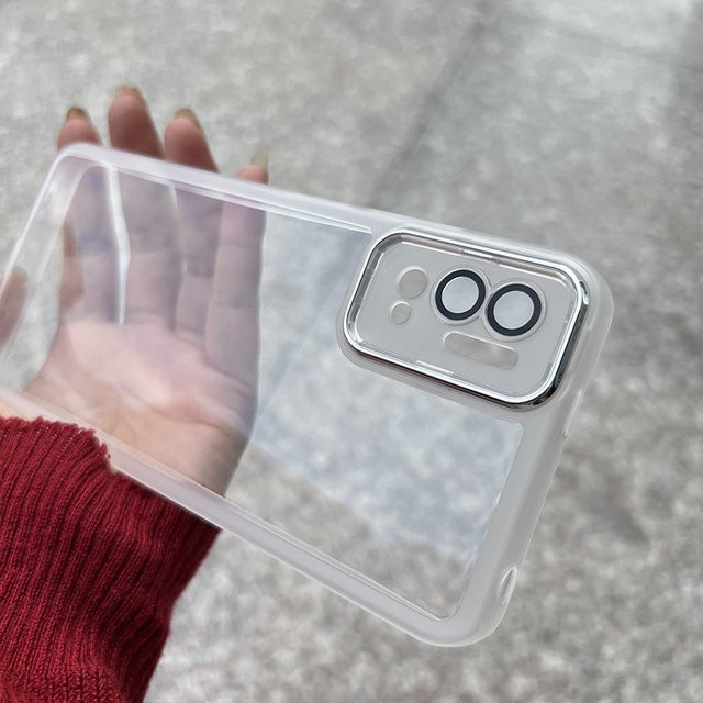 Stoßfeste Silikon-Handyhülle für Xiaomi Poco M3 Pro 5G in Transparent - Bild 1
