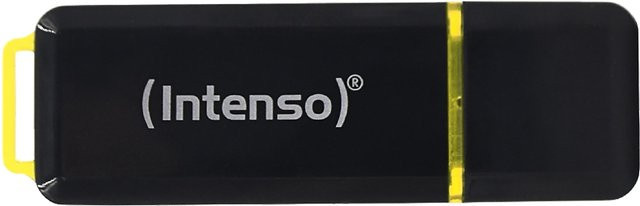 Intenso High Speed Line USB-Stick 64GB USB 3.2 Gen 1x1 Schwarz Gelb - Bild 2