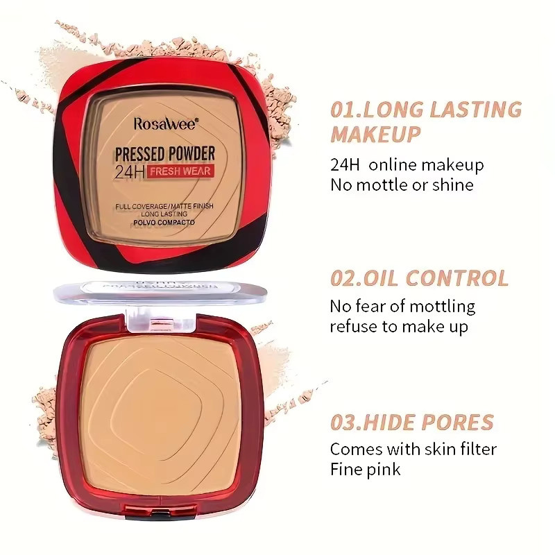 Page Vine Puder-Make-up, mattierend, vollständig deckend, mit Puff-Applikator - Bild 4