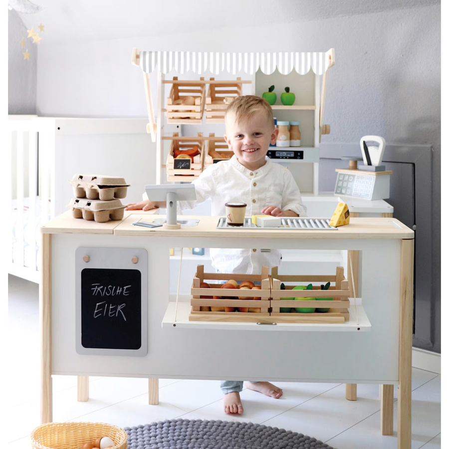 Small Foot Kaufladen und Kinderküche fresh Holz ab 3 Jahren - Bild 2