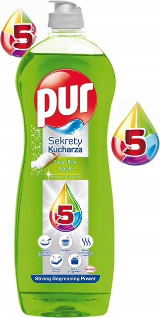 Pur Spülmittel Apfel Green 750ml - Bild 1