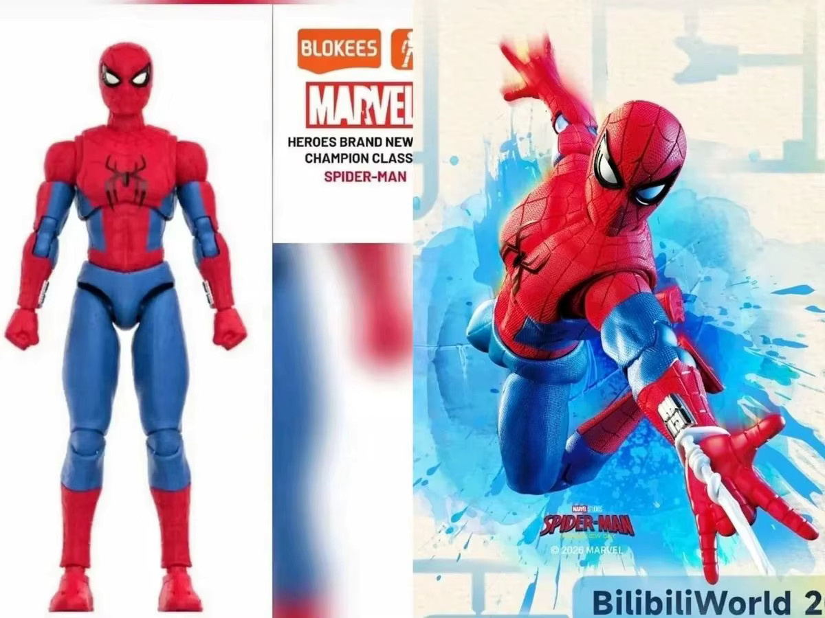 BLOKEES Marvel Spider-Man Sammelfigur, Montagebausatz - Bild 3